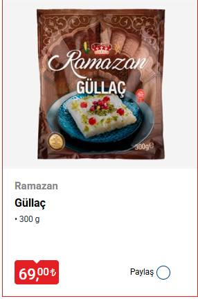 BİM, 2025 Ramazan paketini açıkladı! Ramazan ayına özel gıda ürünleri indirimli: Ramazan şerbeti, Güllaç, Hurma, kadayıf... 14